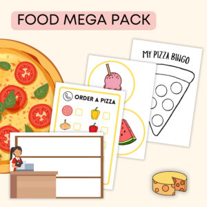 Food - Darmowe materiały PDF do druku na angielski w przedszkolu