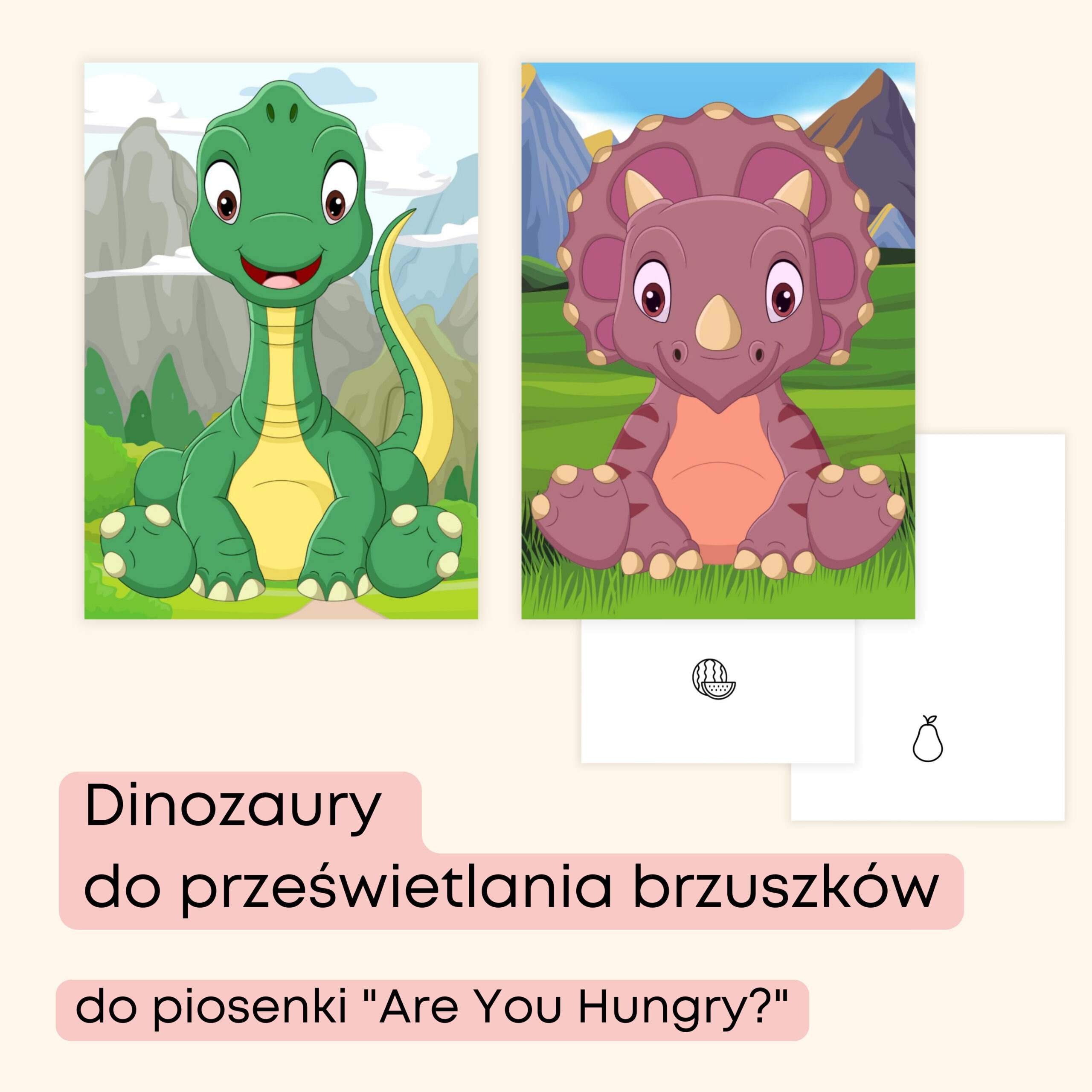 Fruit Mega Pack materiały PDF do druku na angielski w przedszkolu