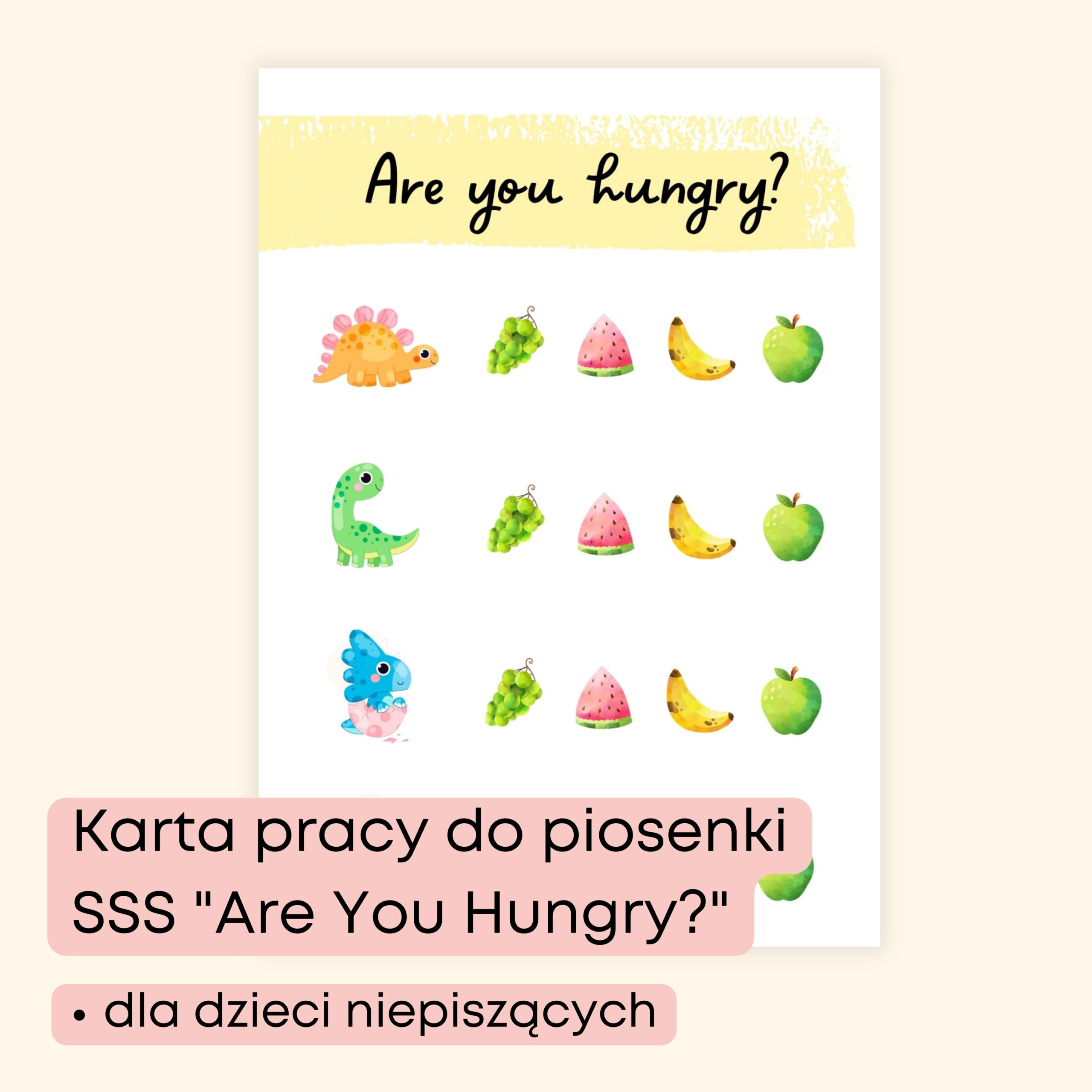 Fruit Mega Pack materiały PDF do druku na angielski w przedszkolu