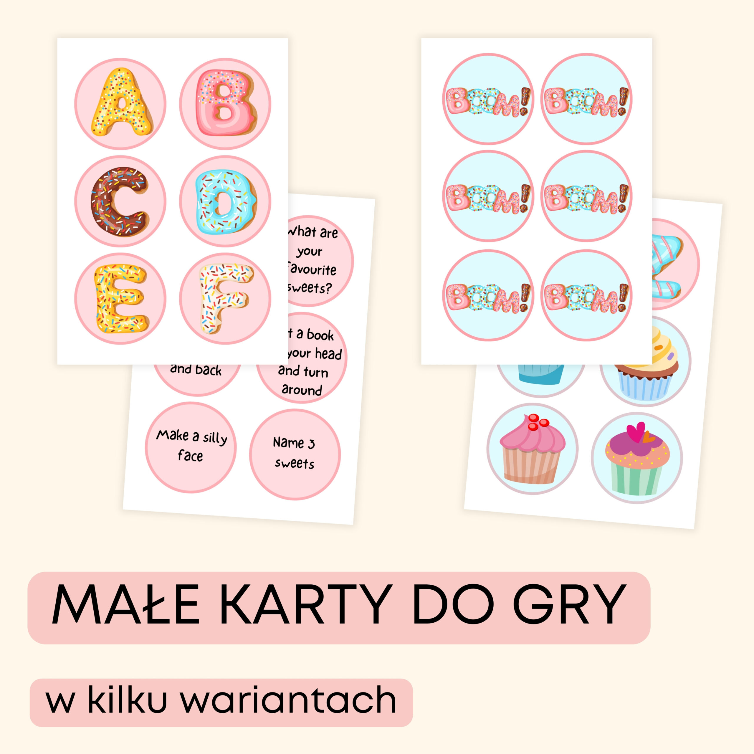 Yummy Alphabet materiały PDF do druku na angielski w przedszkolu