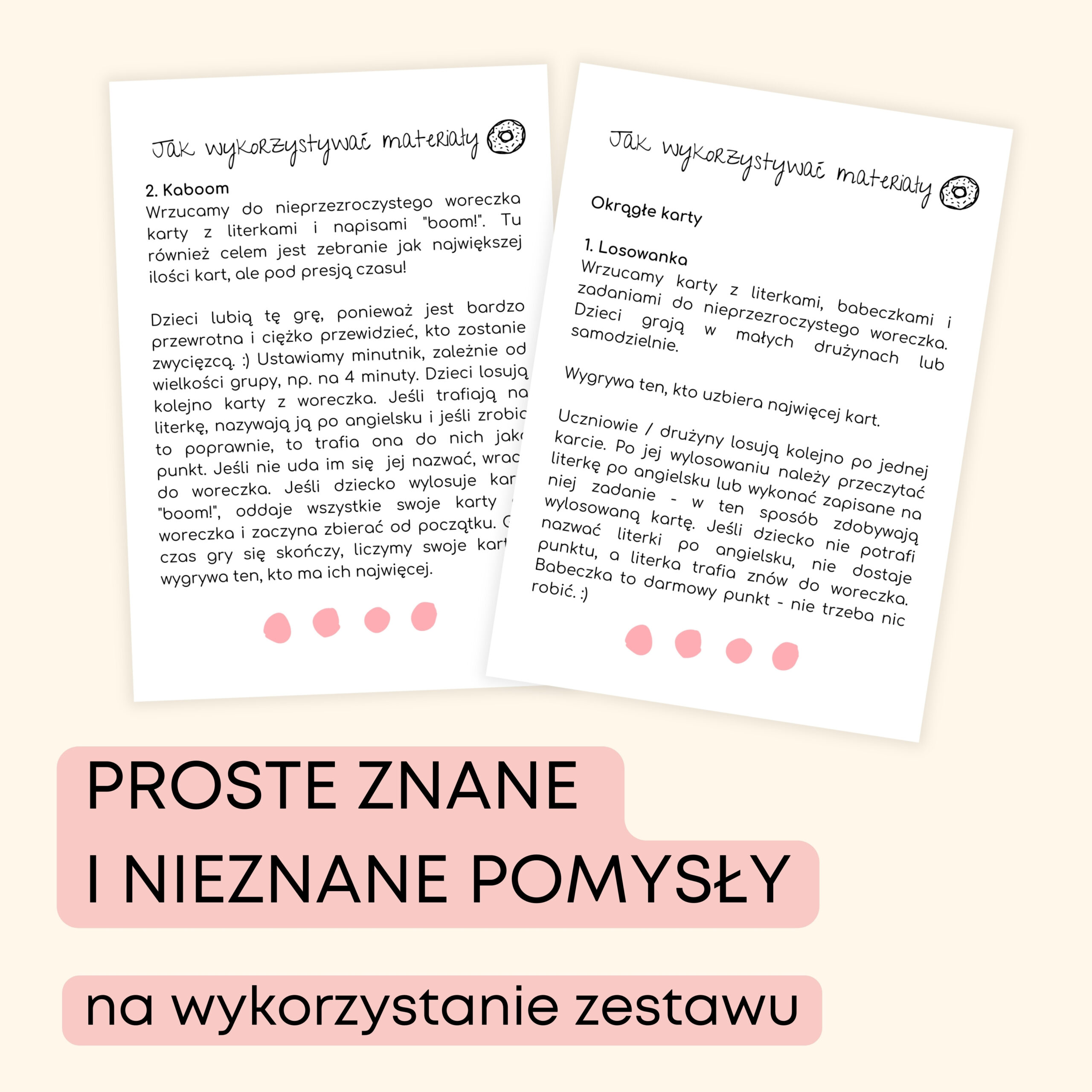 Yummy Alphabet materiały PDF do druku na angielski w przedszkolu