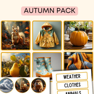 Autumn -Darmowe materiały PDF do druku na angielski w przedszkolu