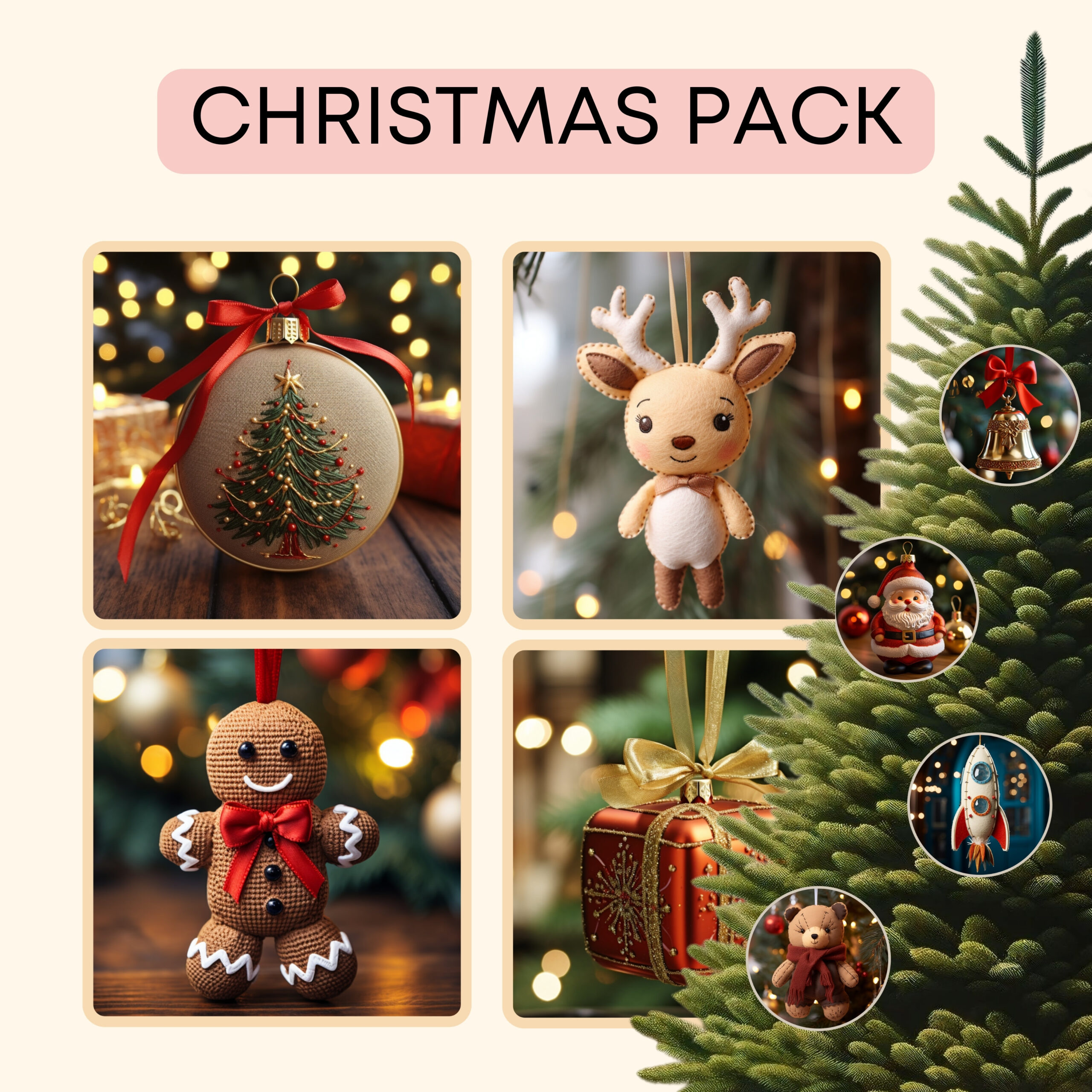 Christmas -Darmowe materiały PDF do druku na angielski w przedszkolu