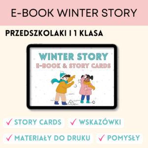 Winter - Darmowe materiały PDF do druku na angielski w przedszkolu