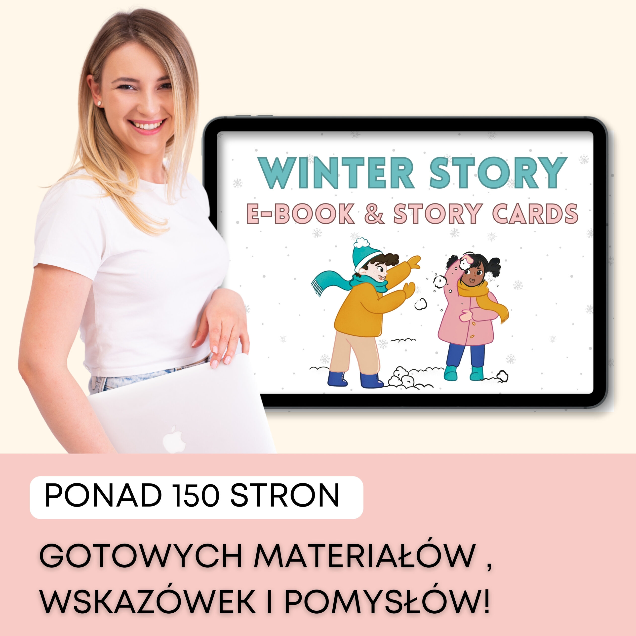 Winter - Darmowe materiały PDF do druku na angielski w przedszkolu
