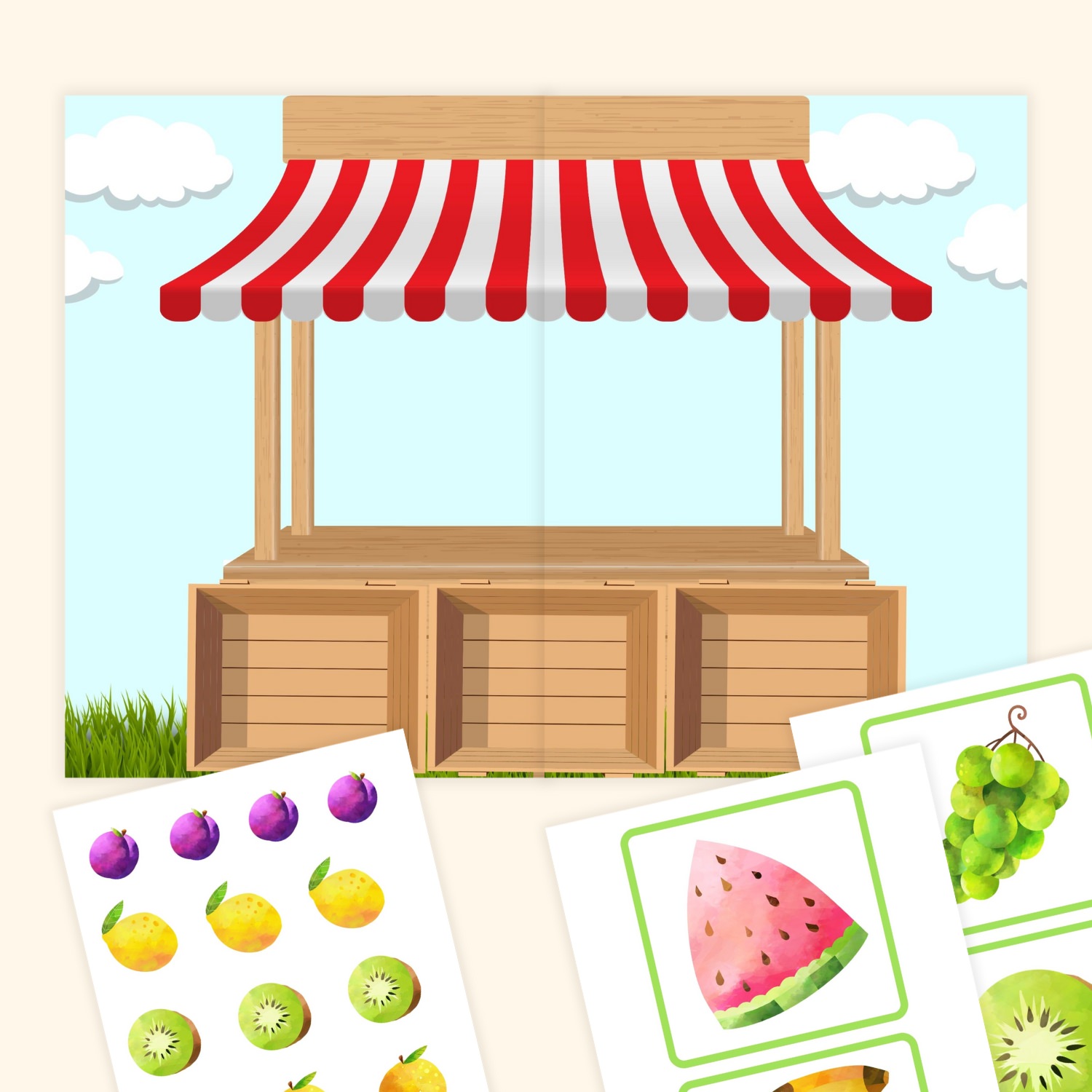 fruit materiały do druku