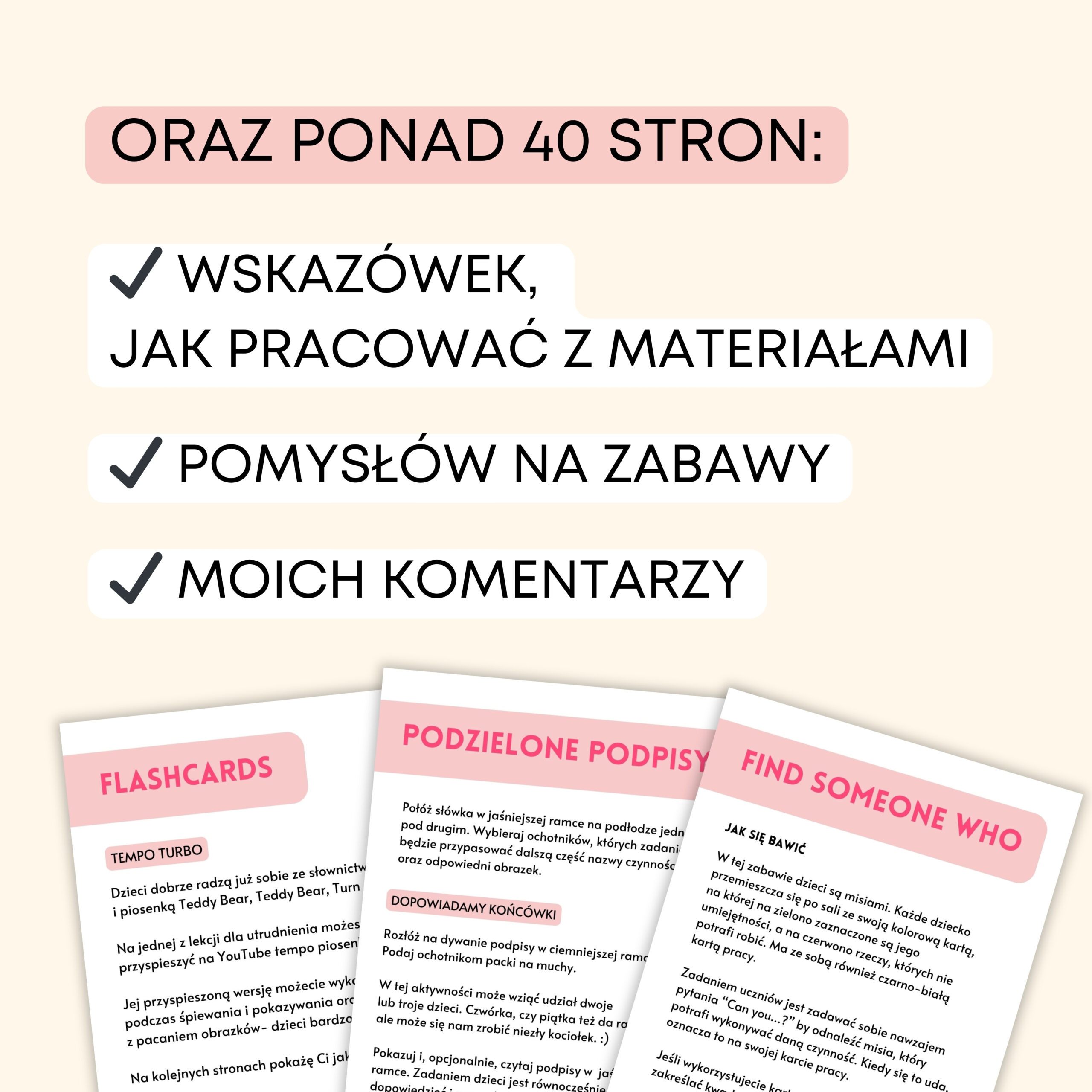 Dzień Misia -Darmowe materiały PDF do druku na angielski w przedszkolu