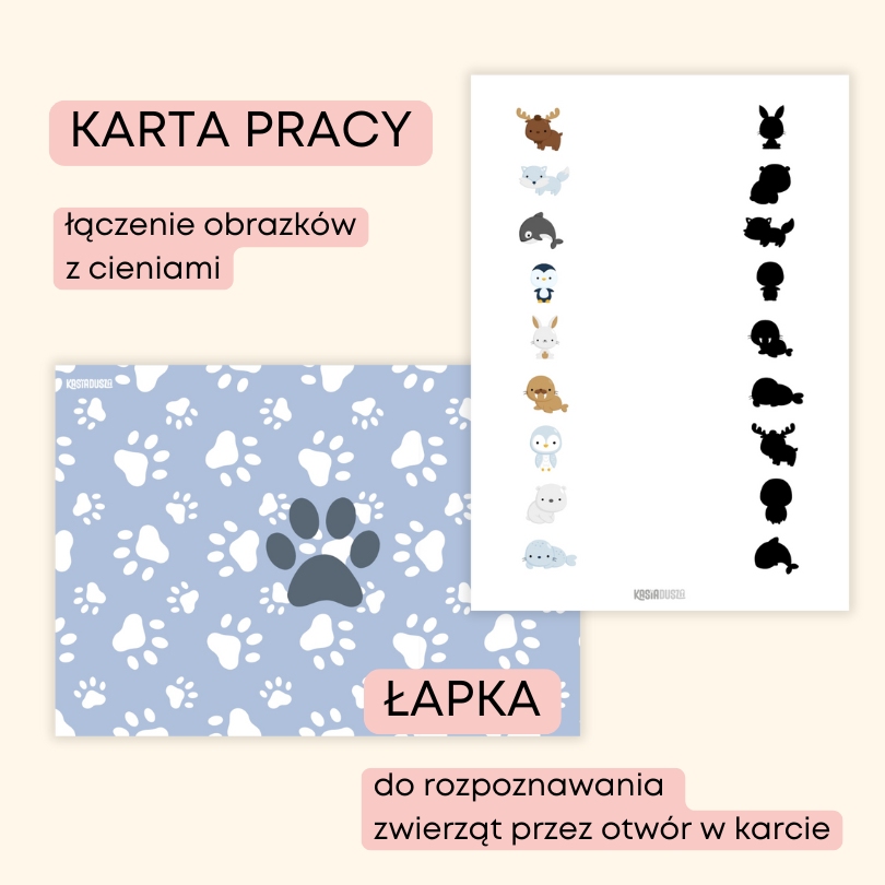 Polar animals | angielski w przedszkolu materiały PDF do druku
