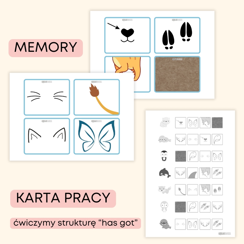 Polar animals | angielski w przedszkolu materiały PDF do druku