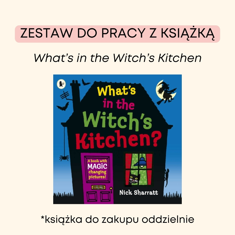 Witch's Kitchen Pack, Hallowen, angielski w przedszkolu, materiały do druku