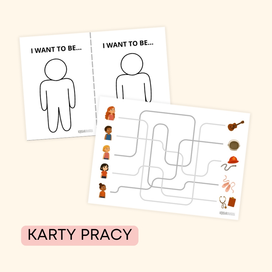 Jobs Pack, angielski w przedszkolu, materiały do druku