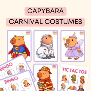 carnival costumes, angielski dla dzieci, angielski w przedszkolu, pomysły na zabawy